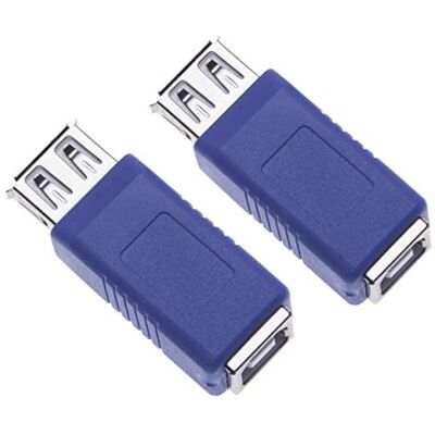 Keple 2 Piezas USB 2.0 Hembra A Impresora B Adaptador Hembra Adaptador De Acoplador De Impresora Hembra A Hembra USB Conector Adaptador De Convertidor De Extensión Corta Para Computadoras (Paquete De 2) Keple 2 Piezas USB 2.0 Hembra A Impresora B Adaptador Hembra Adaptador De Acoplador De Impresora Hembra A Hembra USB Conector Adaptador De Convertidor De Extensión Corta Para Computadoras (Paquete De 2)