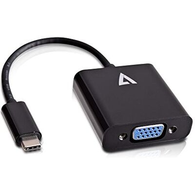 Adaptador USB de gráficos V7 V7UCVGA-BLK-1E - 1920x1080 - Negro Adaptador USB de gráficos V7 V7UCVGA-BLK-1E - 1920x1080 - Negro
