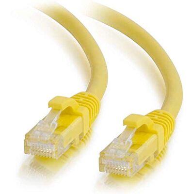 C2G Cables To Go Cable de Red sin Enganche (Cat6, 550 MHz, 10 m), Color Amarillo C2G Cables To Go Cable de Red sin Enganche (Cat6, 550 MHz, 10 m), Color Amarillo