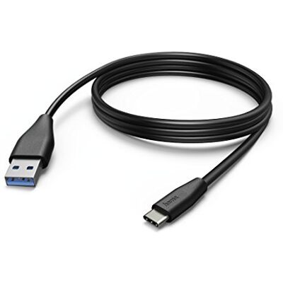 Hama 00183343 Cable USB (3 m, USB C, USB A, 5000 Mbit/s, Negro) Hama 00183343 Cable USB (3 m, USB C, USB A, 5000 Mbit/s, Negro)