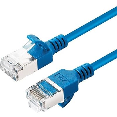 MicroConnect CAT6A U-FTP Slim, LSZH, 0.25m Marca MicroConnect CAT6A U-FTP Slim, LSZH, 0.25m Marca