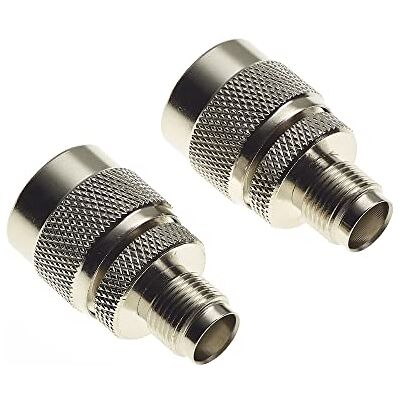 Keple Adaptador De Clavija Tipo N A Enchufe TNC Conector Macho A Hembra De Cable Tipo N para Analizadores De Red, Prueba De Señal De Baja Pérdida Paquete De 2 Keple Adaptador De Clavija Tipo N A Enchufe TNC Conector Macho A Hembra De Cable Tipo N para Analizadores De Red, Prueba De Señal De Baja Pérdida Paquete De 2