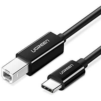 UGREEN Cable Impresora USB C, Cable USB Tipo C a Tipo B 2.0 Compatible con MacBook Pro, DELL, ASUS, HP, Acer, iPad Pro 2020/2018 para Impresora HP, Epson, Brother, Lexmark,Canon,DAC,Escáner, 1 Metro UGREEN Cable Impresora USB C, Cable USB Tipo C a Tipo B 2.0 Compatible con MacBook Pro, DELL, ASUS, HP, Acer, iPad Pro 2020/2018 para Impresora HP, Epson, Brother, Lexmark,Canon,DAC,Escáner, 1 Metro