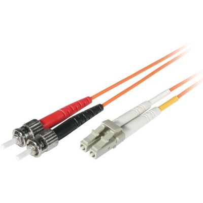 C2G Cable de Fibra óptica de 15 m para Ethernet rápido, Canal de Fibra, ATM y Cable de conexión Gibabit LC/ST Duplex Multimodo 62,5/125 mm C2G Cable de Fibra óptica de 15 m para Ethernet rápido, Canal de Fibra, ATM y Cable de conexión Gibabit LC/ST Duplex Multimodo 62,5/125 mm