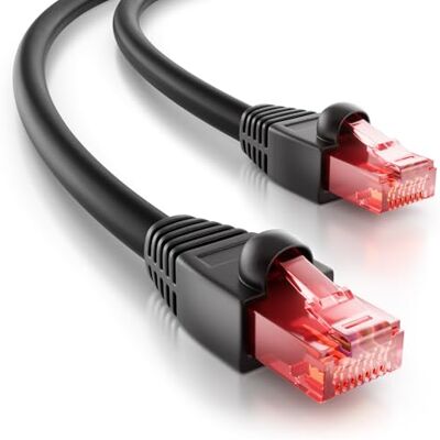 deleyCON 2m CAT6 Outdoor Cable de Red para Exterior RJ45 Conector Ethernet LAN DSL Cable Patch Resistente a la Intemperie para PC, TV, Cámara, PoE, Camping y Mucho más. deleyCON 2m CAT6 Outdoor Cable de Red para Exterior RJ45 Conector Ethernet LAN DSL Cable Patch Resistente a la Intemperie para PC, TV, Cámara, PoE, Camping y Mucho más.