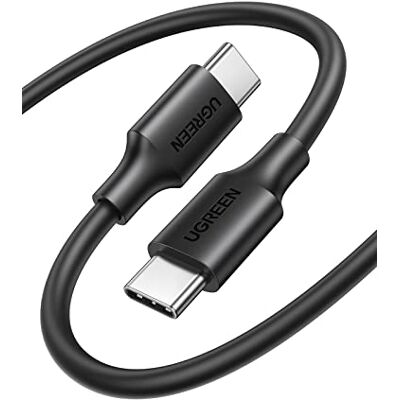 UGREEN Cable USB C a C Carga Rápida Tipo C 1M, Cargador 60W PD 20V/3A Compatible con iPhone 16 15 Pro Max Plus, Galaxy S25 S24 S23, Macbook, Xiaomi, iPad Air, Pixel 9 UGREEN Cable USB C a C Carga Rápida Tipo C 1M, Cargador 60W PD 20V/3A Compatible con iPhone 16 15 Pro Max Plus, Galaxy S25 S24 S23, Macbook, Xiaomi, iPad Air, Pixel 9