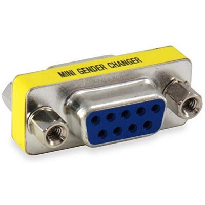 Equip 124301 Adaptador DB9 Tipo Hembra-Hembra Equip 124301 Adaptador DB9 Tipo Hembra-Hembra
