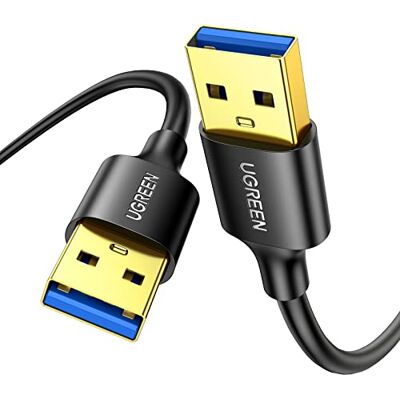UGREEN Cable USB 3.0 Tipo A Macho 5 Gbps (3 M) para Ordenador, Portátil, TV box, HDD, Disco Duro Externo, Base de Ventilación, Hub, Raspberry Pi, Torre PC UGREEN Cable USB 3.0 Tipo A Macho 5 Gbps (3 M) para Ordenador, Portátil, TV box, HDD, Disco Duro Externo, Base de Ventilación, Hub, Raspberry Pi, Torre PC