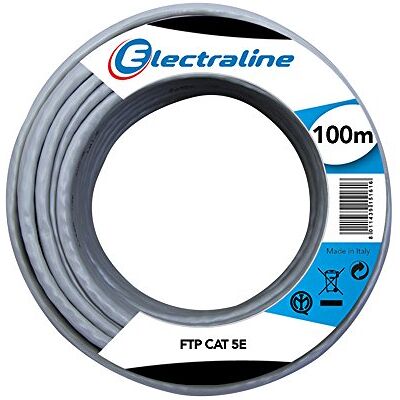 ELECTRALINE 1011844 Cable Ethernet - FTP, 100 m ELECTRALINE 1011844 Cable Ethernet - FTP, 100 m