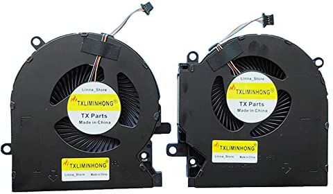 TXLIMINHONG Linna_Store - Ventilador de refrigeración para CPU y GPU para HP OMEN 15-EK TPN-Q236 15-EK0023DX 15-EK0020CA 15-EK0013DX 15-EK0008CA Series M04215-001 M04216-001 NDCC8 02-19 J23 ND8CC02-19J22