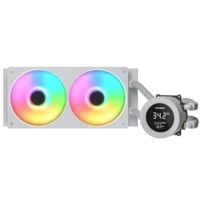 COUGAR Refrigeración por agua para CPU Poseidon Vistek 240, ARGB, color blanco COUGAR Refrigeración por agua para CPU Poseidon Vistek 240, ARGB, color blanco