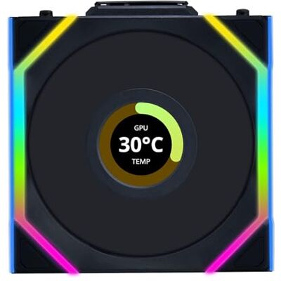 Lian-Li Uni Fan Sl Wireless Lcd L?fter Argb Pwm 3eR-Pack Inkl. Controller 120 Mm (12sllcd1w3b) Lian-Li Uni Fan Sl Wireless Lcd L?fter Argb Pwm 3eR-Pack Inkl. Controller 120 Mm (12sllcd1w3b)