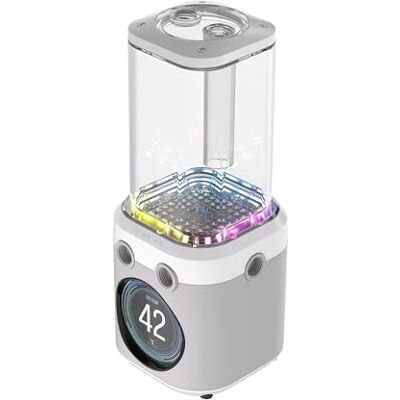 Corsair iCUE Link XD6 RGB Elite Unidad de Bomba/Depósito LCD – Bomba FlowDrive MAX, Pantalla LCD IPS de 480x480, Sensor de Temperatura Integrado, 22 LED RGB Direccionables – Blanco Corsair iCUE Link XD6 RGB Elite Unidad de Bomba/Depósito LCD – Bomba FlowDrive MAX, Pantalla LCD IPS de 480x480, Sensor de Temperatura Integrado, 22 LED RGB Direccionables – Blanco