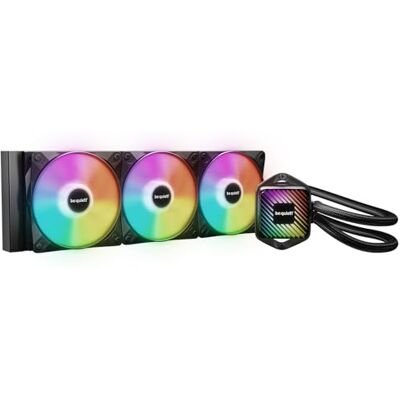be quiet! Pure Loop 3 LX 360 mm, refrigeración líquida todo en uno, ventiladores 3 Light Wings LX 120 mm PWM High-Speed, bloque de refrigeración ARGB con 10 láminas de iluminación incluidas be quiet! Pure Loop 3 LX 360 mm, refrigeración líquida todo en uno, ventiladores 3 Light Wings LX 120 mm PWM High-Speed, bloque de refrigeración ARGB con 10 láminas de iluminación incluidas