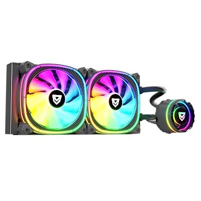 Nfortec Atria X refrigeración líquida CPU 240mm ARGB 240W compatible Intel AMD color negro Nfortec Atria X refrigeración líquida CPU 240mm ARGB 240W compatible Intel AMD color negro
