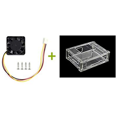 Waveshare Acrylic Case (Type A) and Dedicated Cooling Fan for The Jetson Nano Developer Kit Waveshare Acrylic Case (Type A) and Dedicated Cooling Fan for The Jetson Nano Developer Kit
