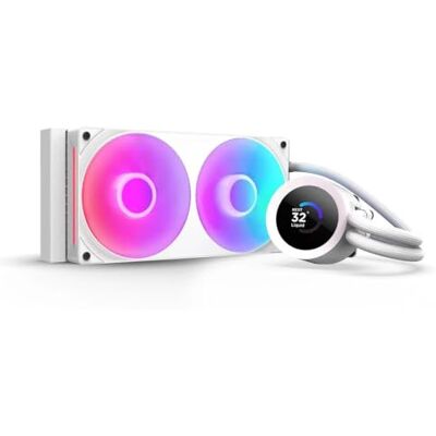 NZXT Kraken Plus 240 RGB Refrigerador Líquido AIO 240mm, LCD Blanco NZXT Kraken Plus 240 RGB Refrigerador Líquido AIO 240mm, LCD Blanco