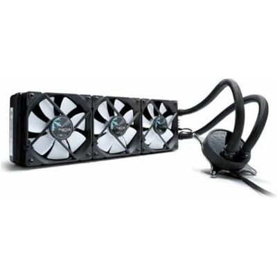 Fractal Design Celsius S36,360 mm Radiator, Silent Liquid CPU Cooler, PWM, Intelligent Controls, 3X Dynamic X2 PWM GP,12 120Mm Silent Fans Included, 1/4" Fitting, Blackout Fractal Design Celsius S36,360 mm Radiator, Silent Liquid CPU Cooler, PWM, Intelligent Controls, 3X Dynamic X2 PWM GP,12 120Mm Silent Fans Included, 1/4" Fitting, Blackout
