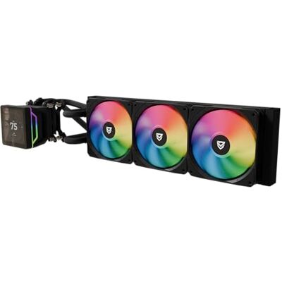 Nfortec Sedna 360 ARGB Kit Refrigeración Líquida con Pantalla LCD 4'' Personalizable Negro Nfortec Sedna 360 ARGB Kit Refrigeración Líquida con Pantalla LCD 4'' Personalizable Negro