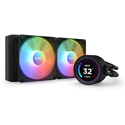 NZXT Kraken Elite 240 RGB Refrigerador Líquido AIO 240mm, LCD Negro NZXT Kraken Elite 240 RGB Refrigerador Líquido AIO 240mm, LCD Negro
