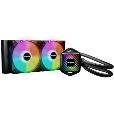 be quiet! Pure Loop 3 LX 240 mm, refrigeración líquida todo en uno, ventiladores 2 Light Wings LX 120 mm PWM High-Speed, bloque de refrigeración ARGB con 10 láminas de iluminación incluidas be quiet! Pure Loop 3 LX 240 mm, refrigeración líquida todo en uno, ventiladores 2 Light Wings LX 120 mm PWM High-Speed, bloque de refrigeración ARGB con 10 láminas de iluminación incluidas