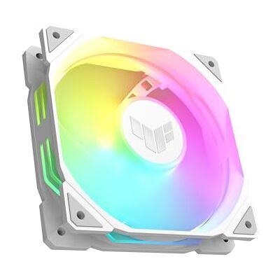 Asus TUF Gaming TR120 ARGB Ventilador PWM ARGB Blanco Asus TUF Gaming TR120 ARGB Ventilador PWM ARGB Blanco