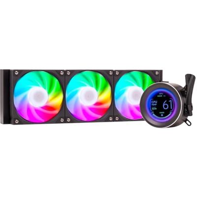 Itek Disipador líquido Arctic Sphere LCD 360-360 mm Skt Universal- PWM fan- LCD 2.8" con software Itek Disipador líquido Arctic Sphere LCD 360-360 mm Skt Universal- PWM fan- LCD 2.8" con software
