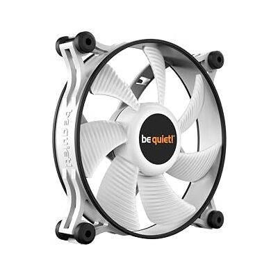 be quiet! Shadow Wings 2 120mm White, Ventilador PC silencioso, 15,7 dB(A), Anti-vibraciones, Rifle bearing, Instalación fácil Push-Pins be quiet! Shadow Wings 2 120mm White, Ventilador PC silencioso, 15,7 dB(A), Anti-vibraciones, Rifle bearing, Instalación fácil Push-Pins
