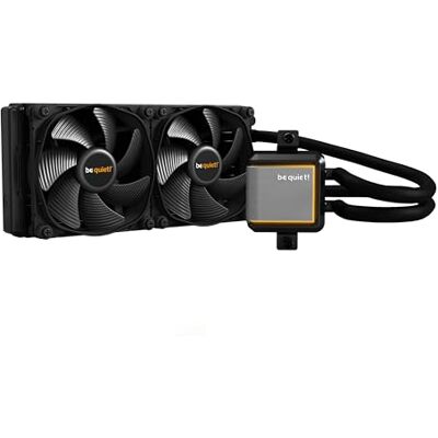 be quiet! Silent Loop 2 240mm Refrigeración líquida CPU AIO silenciosa, ARGB, radiador doble 120mm, bomba 3 cámaras, alta refrigeración Intel LGA 1851, 1700 / AMD AM5, AM4 be quiet! Silent Loop 2 240mm Refrigeración líquida CPU AIO silenciosa, ARGB, radiador doble 120mm, bomba 3 cámaras, alta refrigeración Intel LGA 1851, 1700 / AMD AM5, AM4