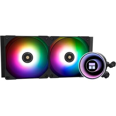 Thermalright Enfriador de agua Frozen Notte 240 BLACK ARGB-1200/1700/AMD Thermalright Enfriador de agua Frozen Notte 240 BLACK ARGB-1200/1700/AMD