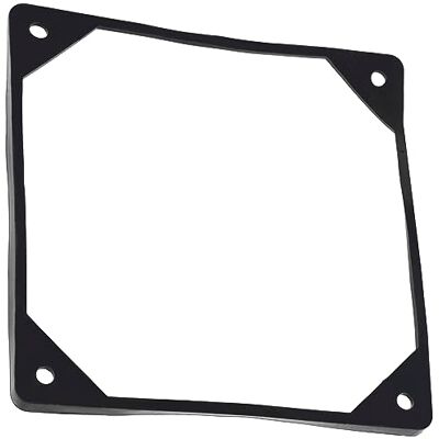 AERZETIX Junta Anti-vibración para Ventilador 120x120mm en Silicona/Caucho Color Negro Componente Electrónico AERZETIX Junta Anti-vibración para Ventilador 120x120mm en Silicona/Caucho Color Negro Componente Electrónico