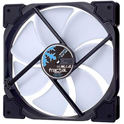 Fractal Design Venturi HP,14 Blanco, PWM, Carcasa del Ordenador Ventilador, Optimizado para una alta ventilación, FDB,Rodamientos, Puntales con forma aerodinámica – 12v, 140 mm, Blanco (Single) Fractal Design Venturi HP,14 Blanco, PWM, Carcasa del Ordenador Ventilador, Optimizado para una alta ventilación, FDB,Rodamientos, Puntales con forma aerodinámica – 12v, 140 mm, Blanco (Single)