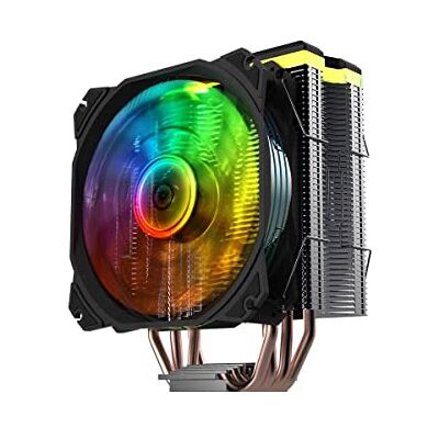 Nfortec CENTAURUS X Ventilador CPU 4 Pipes 120mm A-RGB PWM Negro Nfortec CENTAURUS X Ventilador CPU 4 Pipes 120mm A-RGB PWM Negro