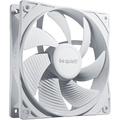 be quiet! Pure Wings 3 140mm Black PWM High-Speed Gaming PC Caja Ventilador Alta Velocidad Máxima, Baja Velocidad Mínima, Marco de Ventilador Optimizado, Presión de Aire Excepcional, Rodamiento Rifle be quiet! Pure Wings 3 140mm Black PWM High-Speed Gaming PC Caja Ventilador Alta Velocidad Máxima, Baja Velocidad Mínima, Marco de Ventilador Optimizado, Presión de Aire Excepcional, Rodamiento Rifle