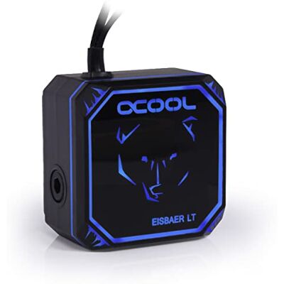 Alphacool Eisbaer 13066 Aurora LT Solo Refrigerador de CPU (refrigeración por agua), color negro Alphacool Eisbaer 13066 Aurora LT Solo Refrigerador de CPU (refrigeración por agua), color negro
