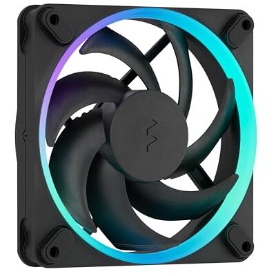Fractal Design Momentum 12 Ventilador PC Negro RGB Eficiente Silencioso Palas LCP Fractal Design Momentum 12 Ventilador PC Negro RGB Eficiente Silencioso Palas LCP