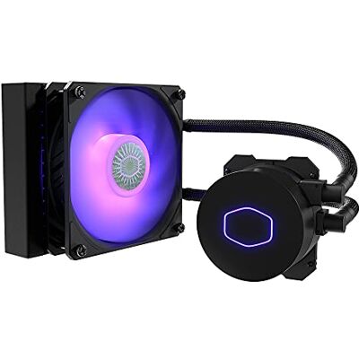 Cooler Master MasterLiquid ML240L V2 RGB Refrigeración a Liquido, Efectos Iluminación Brillantes, Bomba 3a Generación, Radiador Superior y Doble Ventilador SickleFlow 120 mm, Color Negro Cooler Master MasterLiquid ML240L V2 RGB Refrigeración a Liquido, Efectos Iluminación Brillantes, Bomba 3a Generación, Radiador Superior y Doble Ventilador SickleFlow 120 mm, Color Negro