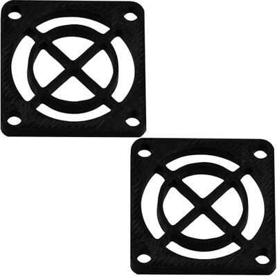 AERZETIX Juego de 4 Rejillas de Ventilador de plástico 25x25 mm para Ordenador PC impresoras Equipos audiovisuales proyectores Multimedia Color Negro AERZETIX Juego de 4 Rejillas de Ventilador de plástico 25x25 mm para Ordenador PC impresoras Equipos audiovisuales proyectores Multimedia Color Negro