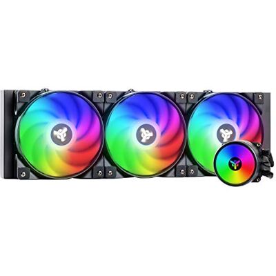 Itek Disipador líquido EVOLIQ 360 ARGB 360 mm, SKT Universal, PWM, ARGB Mediante Controlador o MB Itek Disipador líquido EVOLIQ 360 ARGB 360 mm, SKT Universal, PWM, ARGB Mediante Controlador o MB