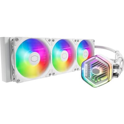 Cooler Master MasterLiquid Atmos 360 White Refrigeración Líquida para CPU – Refrigeración Líquida AIO, Bomba Doble Cámara, Ventiladores SickleFlow 120 Edge Preinstalados, ARGB Gen 2, LGA1700 y AM5 Cooler Master MasterLiquid Atmos 360 White Refrigeración Líquida para CPU – Refrigeración Líquida AIO, Bomba Doble Cámara, Ventiladores SickleFlow 120 Edge Preinstalados, ARGB Gen 2, LGA1700 y AM5