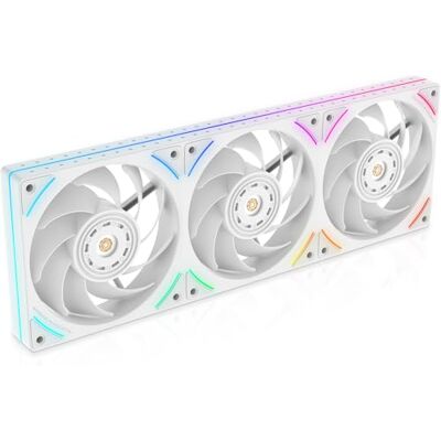 Thermalright Ventiladores de refrigeración para PC de carcasa única de 360 mm, velocidad PWM 2150 rpm, iluminación ARGB, alto flujo de aire, cable modular único, para chasis y Thermalright Ventiladores de refrigeración para PC de carcasa única de 360 mm, velocidad PWM 2150 rpm, iluminación ARGB, alto flujo de aire, cable modular único, para chasis y