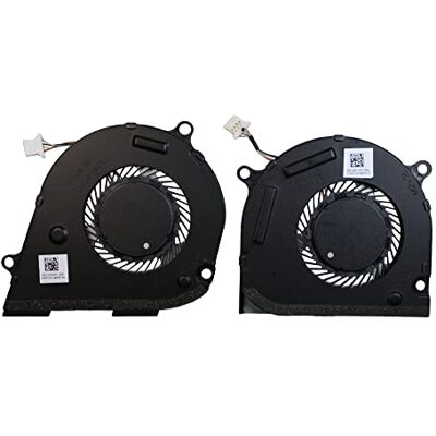 Power4Laptops Ventilador para Ordenadores portátiles (Par) Compatible con HP Envy 15-dr0000nc Power4Laptops Ventilador para Ordenadores portátiles (Par) Compatible con HP Envy 15-dr0000nc