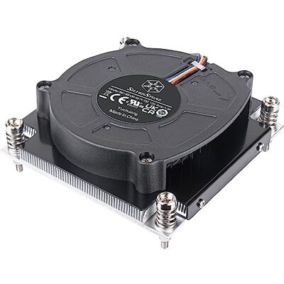 Silverstone Technology XE01-1700A, Disipador para CPU de servidor/estación de trabajo 1U Intel LGA1700, SST-XE01-1700A Silverstone Technology XE01-1700A, Disipador para CPU de servidor/estación de trabajo 1U Intel LGA1700, SST-XE01-1700A