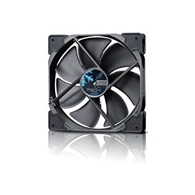 Fractal Design Ventilador Venturi HP-14 PWM Negro para PC Alta Ventilación y Bajo Ruido, 140mm con Rodamientos FDB Fractal Design Ventilador Venturi HP-14 PWM Negro para PC Alta Ventilación y Bajo Ruido, 140mm con Rodamientos FDB