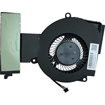 Power4Laptops Ventilador CPU para Ordenadores portátiles Compatible con HP Omen 15-dc0015nw Power4Laptops Ventilador CPU para Ordenadores portátiles Compatible con HP Omen 15-dc0015nw