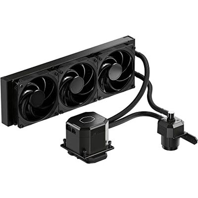 Cooler Master MasterLiquid ML360 SUB-ZERO Refrigeración Líquida TEC AIO para CPU con Bloque de Agua Tecnología Intel® Cryo Cooling (LGA 1200), Bomba Mejorada, Radiador 360 mm con Ventiladores SF120R Cooler Master MasterLiquid ML360 SUB-ZERO Refrigeración Líquida TEC AIO para CPU con Bloque de Agua Tecnología Intel® Cryo Cooling (LGA 1200), Bomba Mejorada, Radiador 360 mm con Ventiladores SF120R