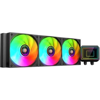Mars Gaming ML-TWO360, Refrigeración Líquida AIO 600W TDP, 3x Ventilador ARGB Infinity Mirror Ultrasilencioso 12cm FDB, Núcleo de Cobre y Aluminio, Bomba Opti-Chamber 4ª Gen y Microcanales, Negro Mars Gaming ML-TWO360, Refrigeración Líquida AIO 600W TDP, 3x Ventilador ARGB Infinity Mirror Ultrasilencioso 12cm FDB, Núcleo de Cobre y Aluminio, Bomba Opti-Chamber 4ª Gen y Microcanales, Negro