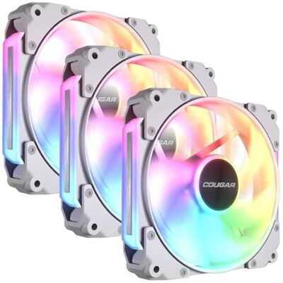 COUGAR Apolar 120ARGB Carcasa para ventilador (3 unidades), color blanco COUGAR Apolar 120ARGB Carcasa para ventilador (3 unidades), color blanco