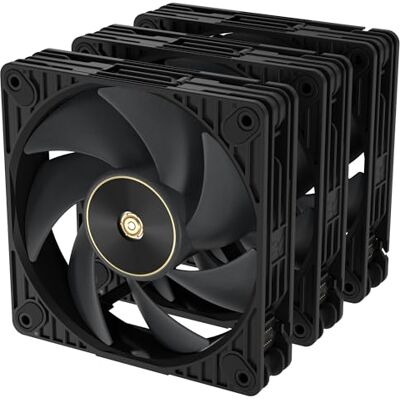 Asus ProArt PF120 Ventilador PWM de Alto Rendimiento 3-Pack Negro Asus ProArt PF120 Ventilador PWM de Alto Rendimiento 3-Pack Negro