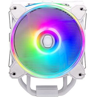 Cooler Master Hyper 212 Halo Disipador de CPU – 4 Heat Pipes de Contacto Directo Continuo con Aletas, Ventilador MF120 Halo2 ARGB, Soporte LGA1700 y AM5 Aluminio Blanco Cooler Master Hyper 212 Halo Disipador de CPU – 4 Heat Pipes de Contacto Directo Continuo con Aletas, Ventilador MF120 Halo2 ARGB, Soporte LGA1700 y AM5 Aluminio Blanco